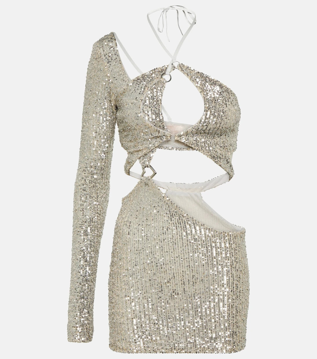 Roberta Einer - Banu cutout sequined minidress