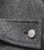 MAX&Co. Grey Wool Double-Breasted Coat