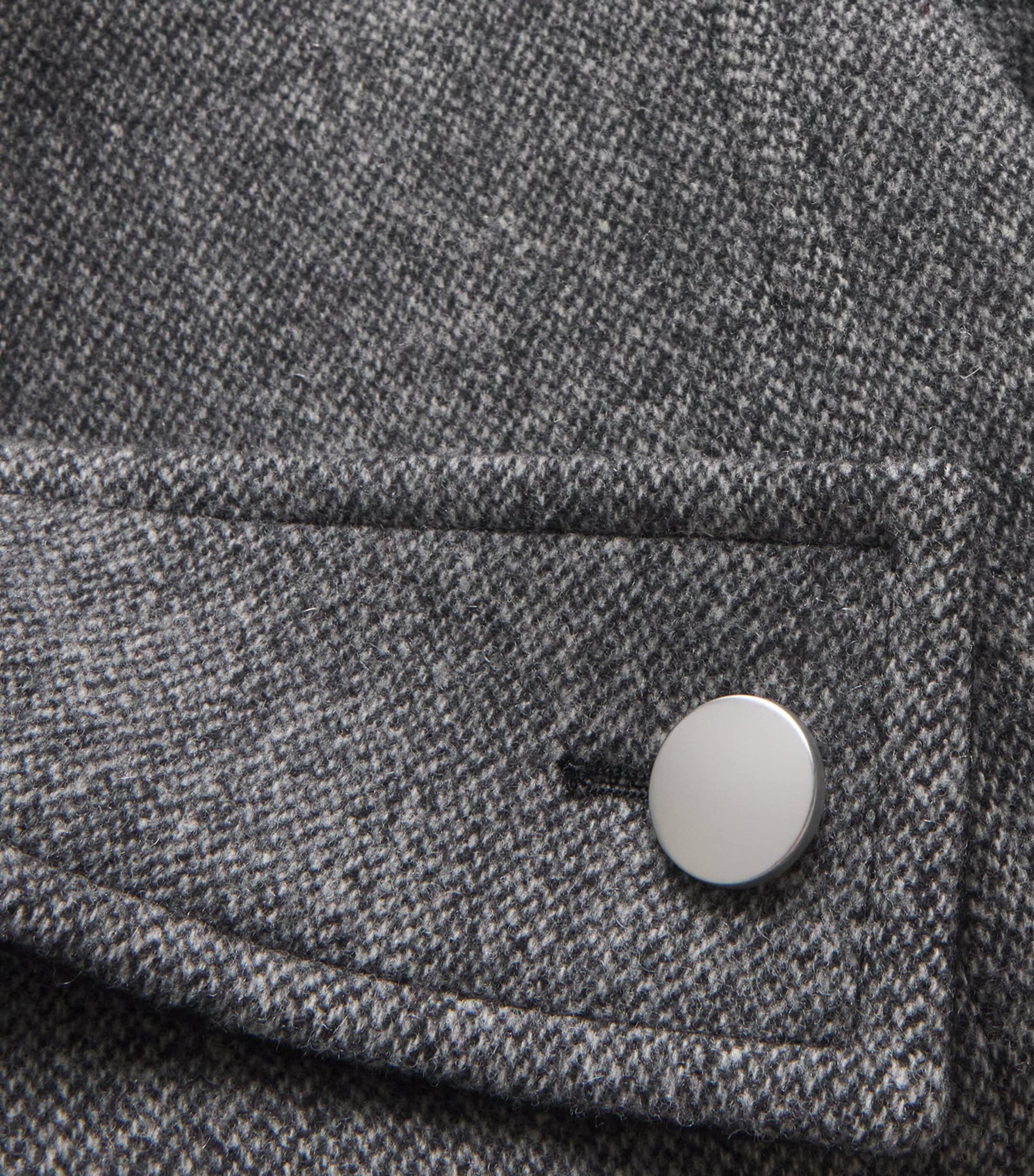 MAX&Co. Grey Wool Double-Breasted Coat