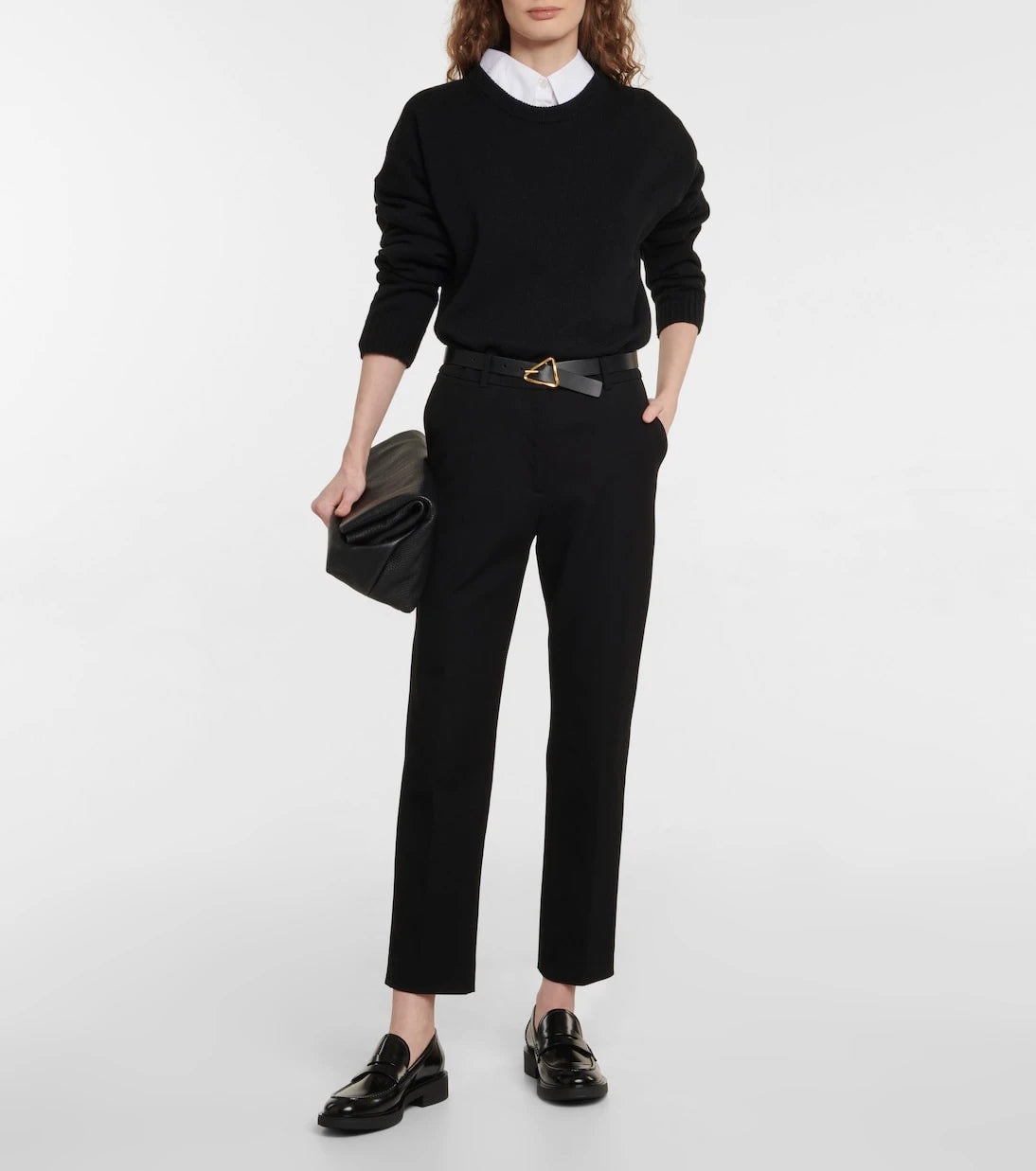 Gianvito Rossi - Harris leather loafers