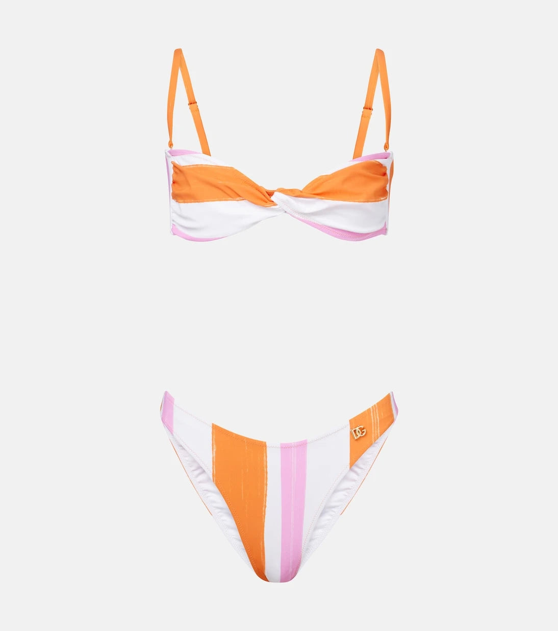 Dolce&Gabbana - Taormina striped bikini