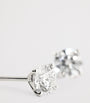 White Gold and Diamond Stud Earrings (0.50ctw)