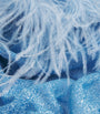 Oséree Blue Lumiere Plumage Kaftan