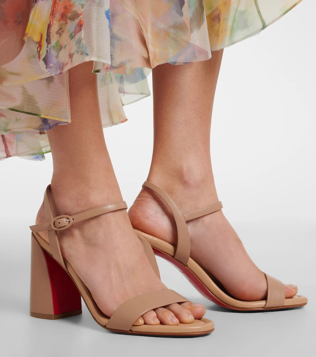 Christian Louboutin - Jane leather sandals