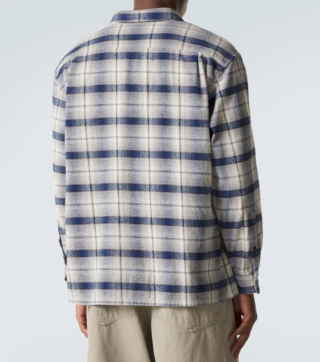A.Presse - Vintage checked cotton and silk-blend shirt