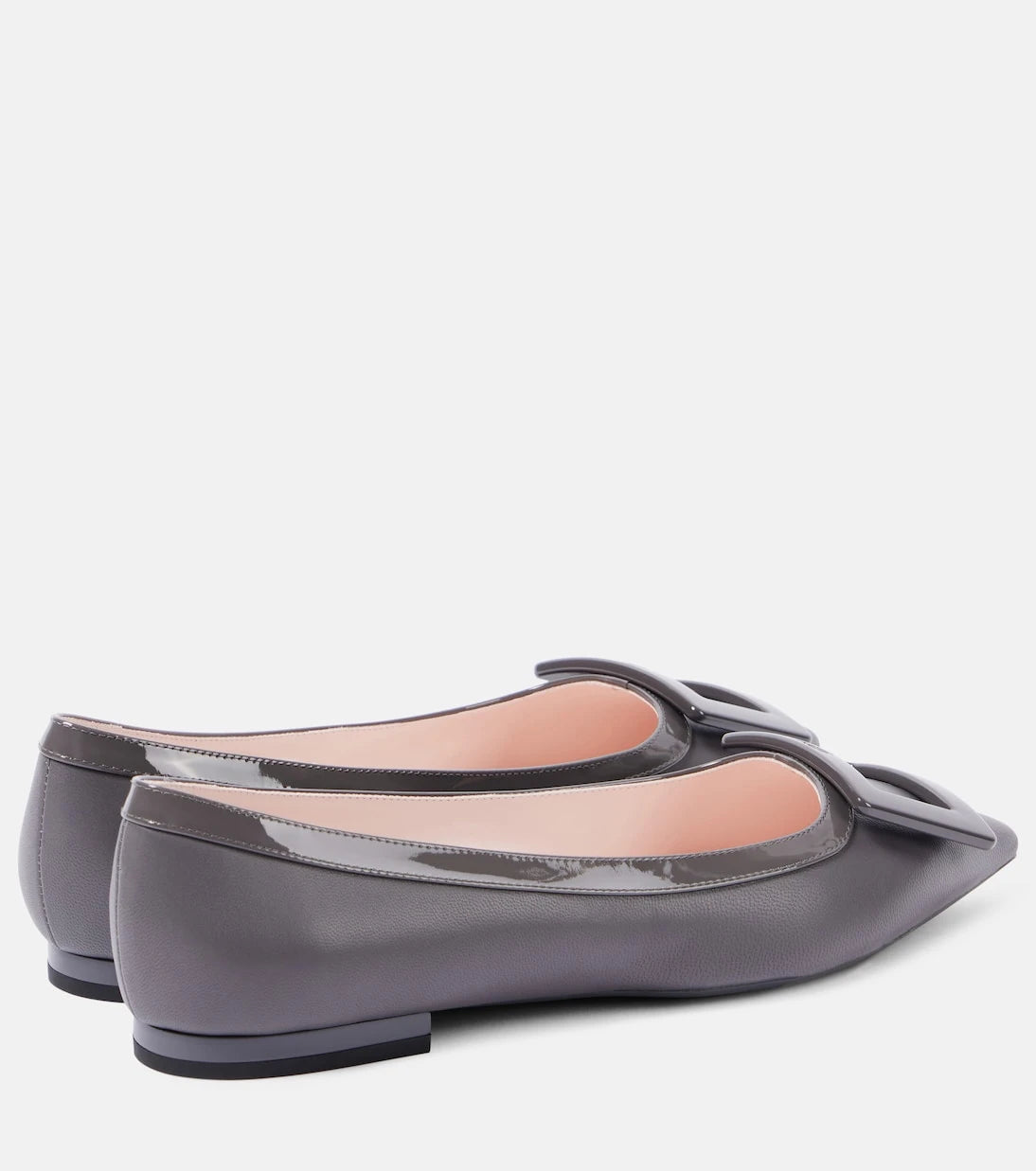 Roger Vivier - Gommettine leather ballet flats