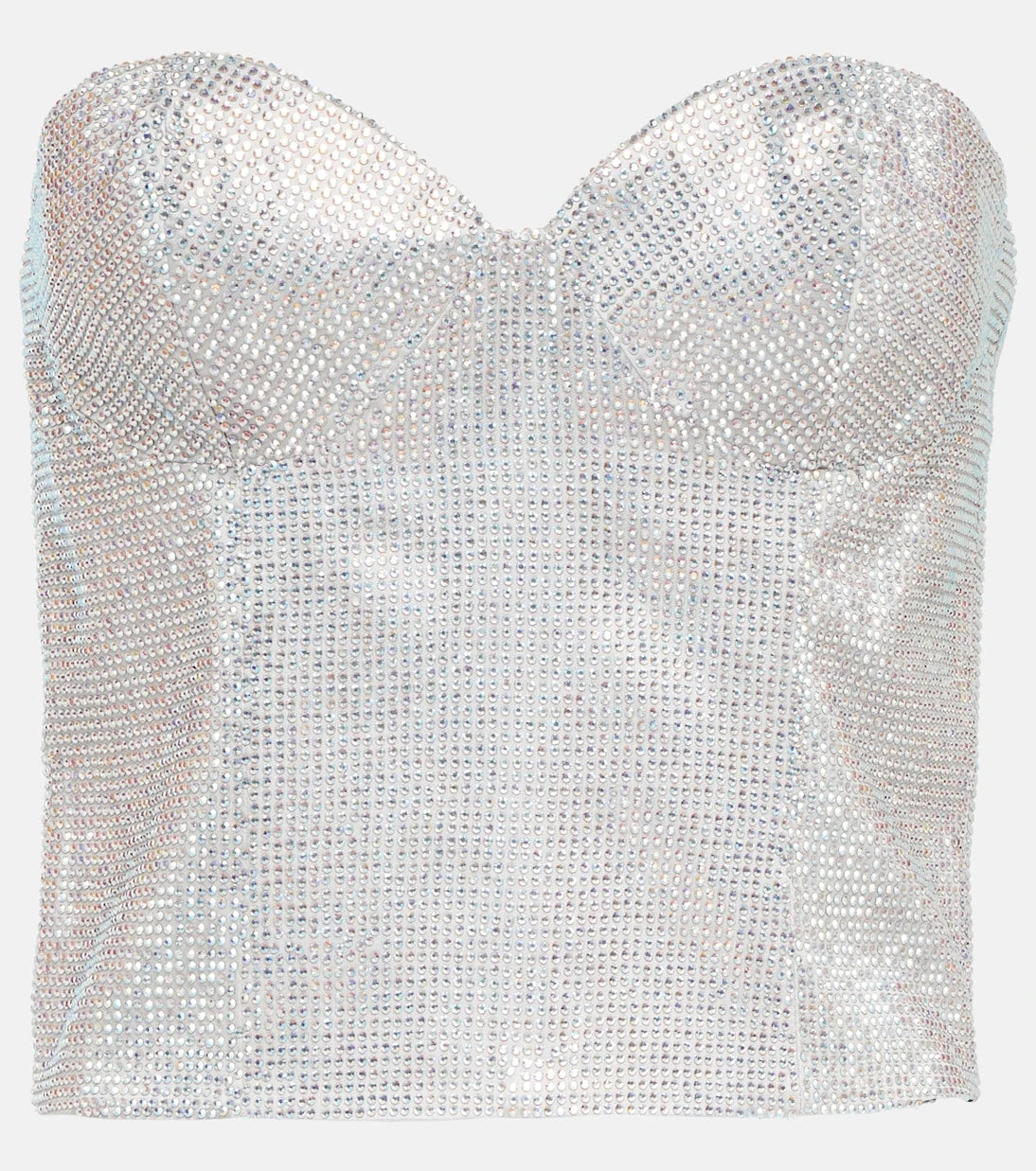 Costarellos - Embellished bustier top