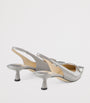 Jimmy Choo Amita 45 Leather Slingback Pumps