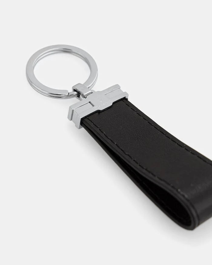 MASERATI Erkek Deri Anahtarlık Taşsız RECYCLED LEATHER