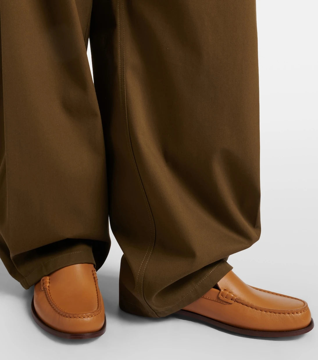 Tod's - Studded leather loafers