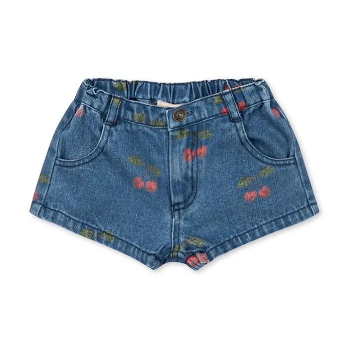 Konges Sløjd Çocuk Pamuklu Kısa Pantolon MAGOT SHORTS GOTS