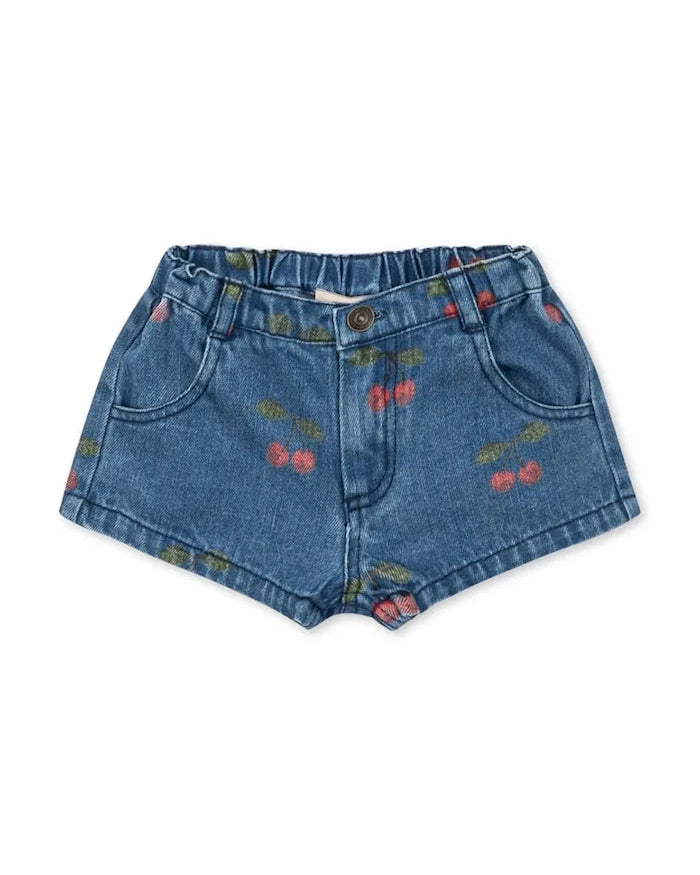 Konges Sløjd Çocuk Pamuklu Kısa Pantolon MAGOT SHORTS GOTS