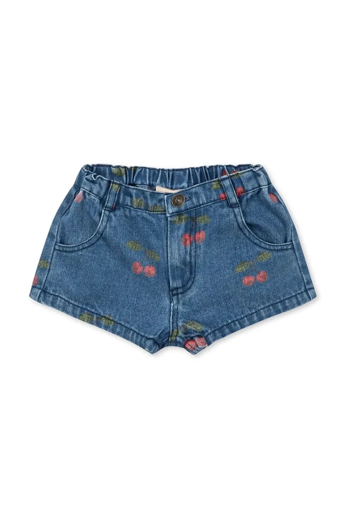 Konges Sløjd Çocuk Pamuklu Kısa Pantolon MAGOT SHORTS GOTS