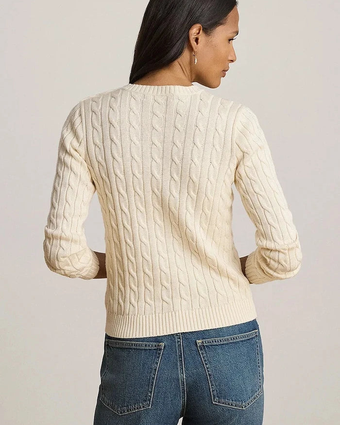 Lauren Ralph Lauren pamuklu kadın kazak