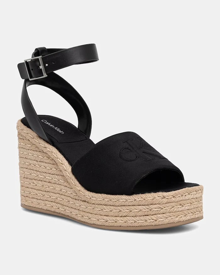 Calvin Klein Eğik Platformlu Sandalet Ayakkabı WEDGE ESPAD 70 NEOPR MG