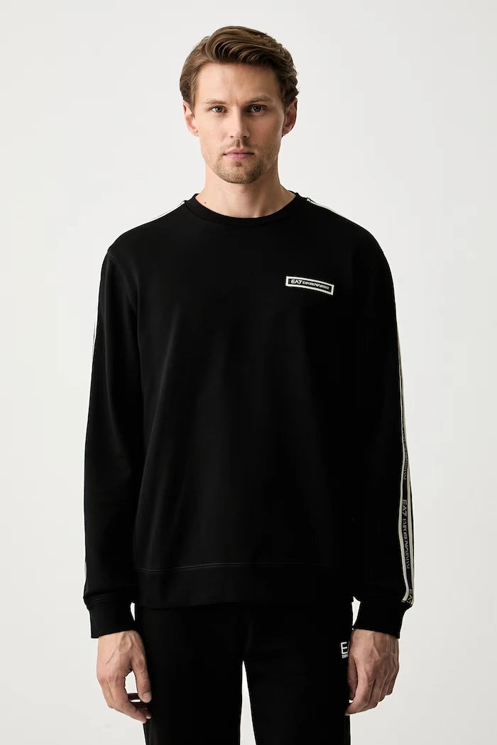 EA7 Emporio Armani erkek pamuklu sweatshirt