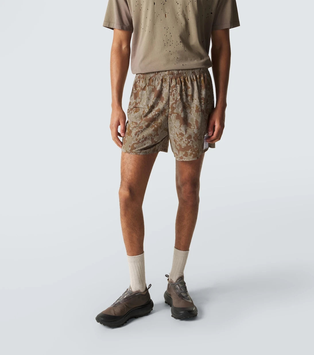 Satisfy - Space-O 5 printed running shorts