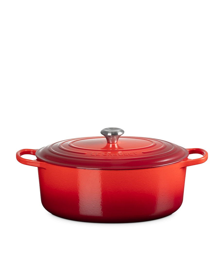 Cast Iron Oval Casserole Dish (35cm)