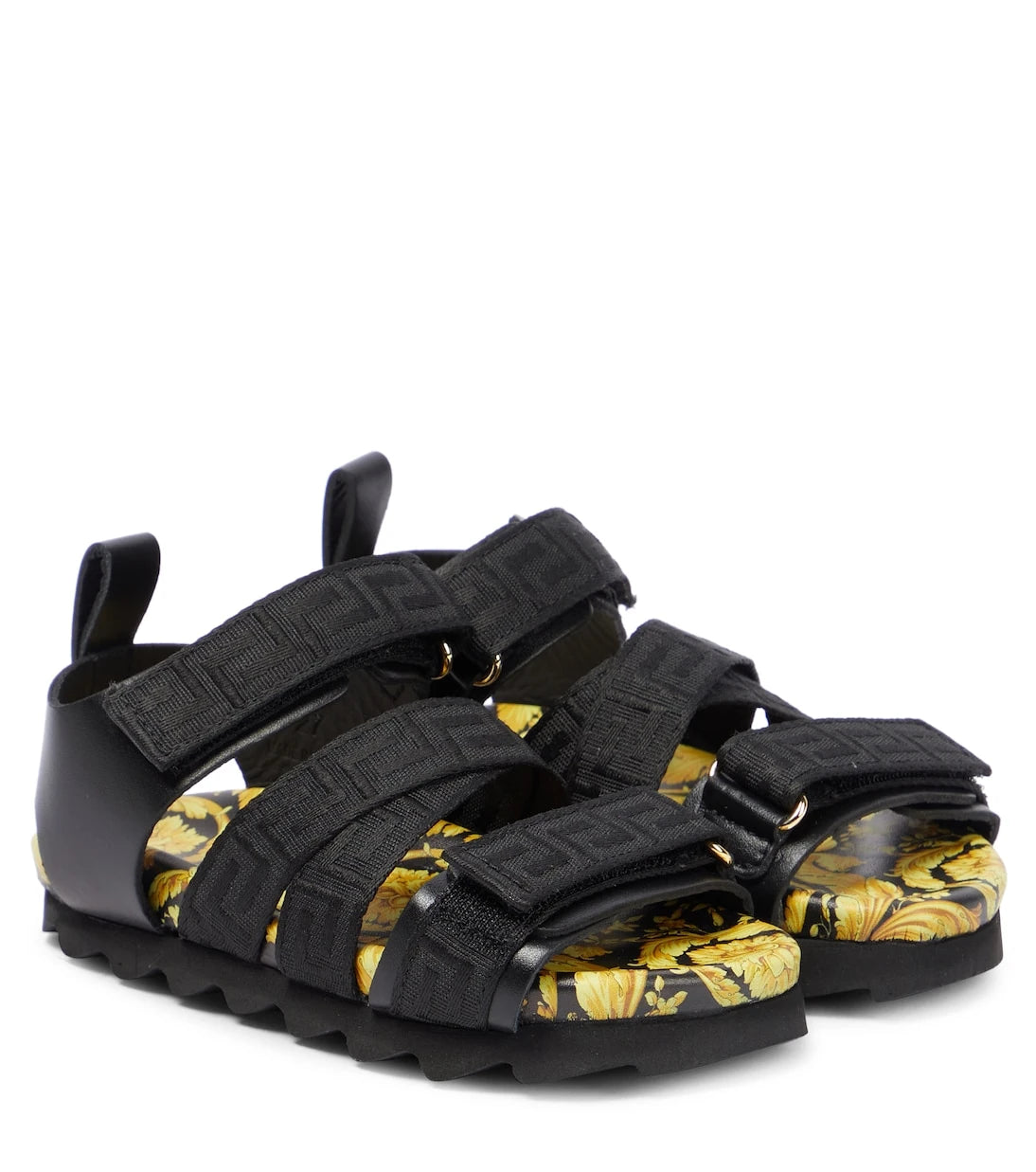 Versace Kids - Barocco Greca sandals