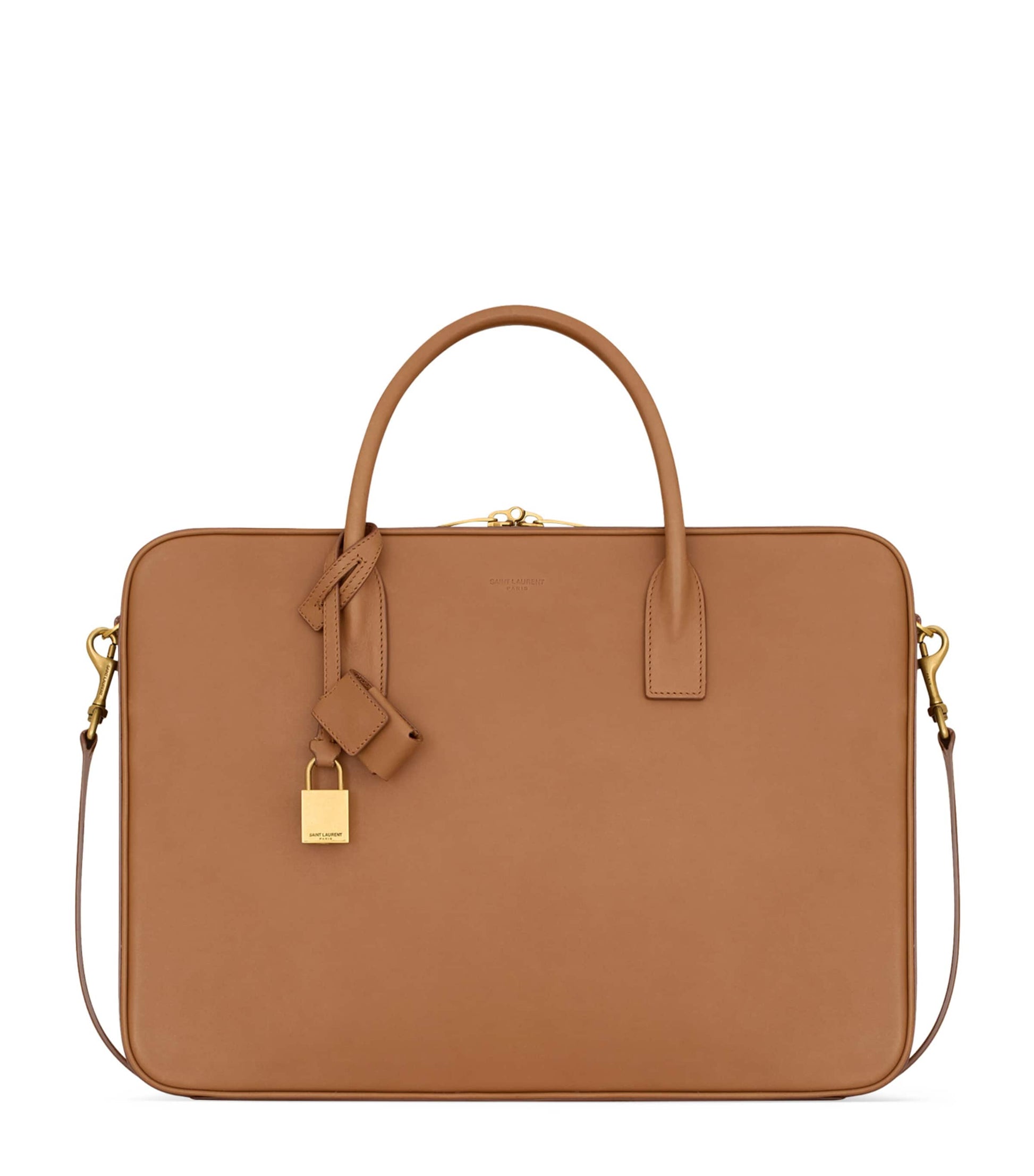 Saint Laurent Red Large Sac de Jour Bauletto Messenger Bag