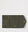 Mulberry GREEN Leather Folded Multi-Card Wallet