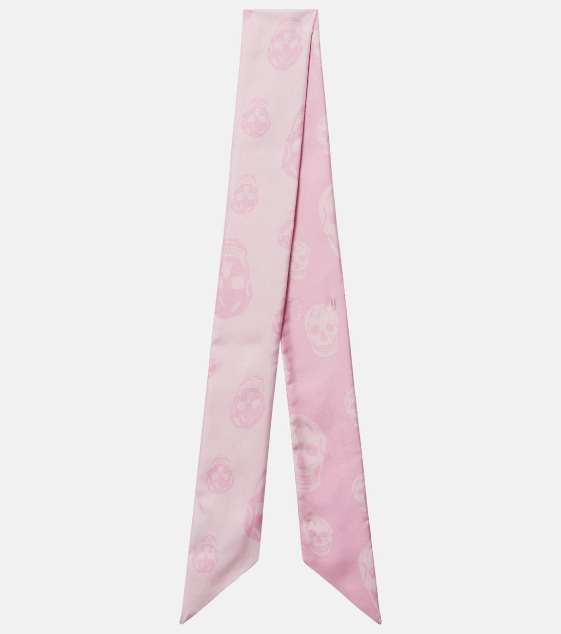 McQueen - Skull silk twill scarf