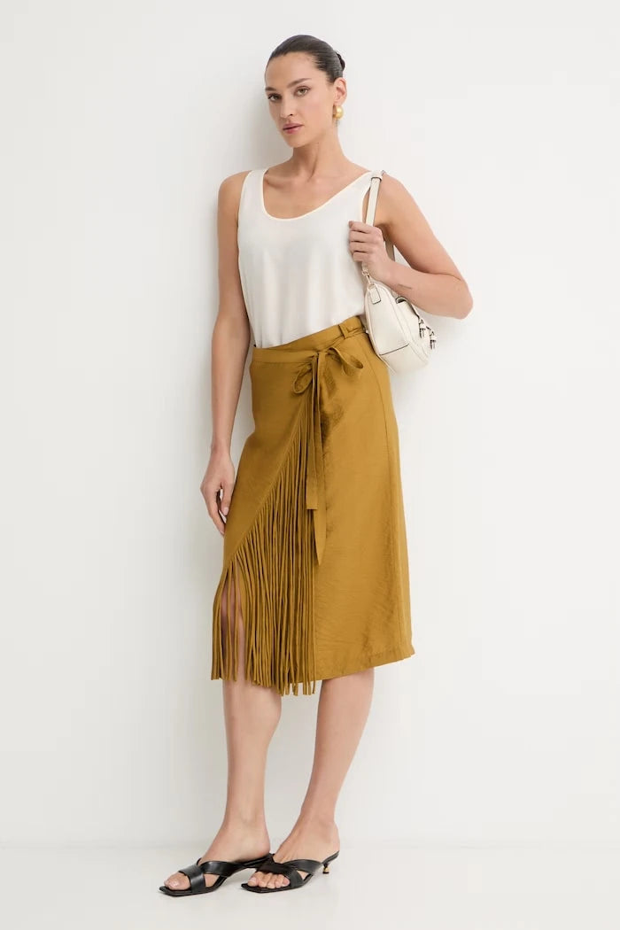 Pinko топ дамски от коприна