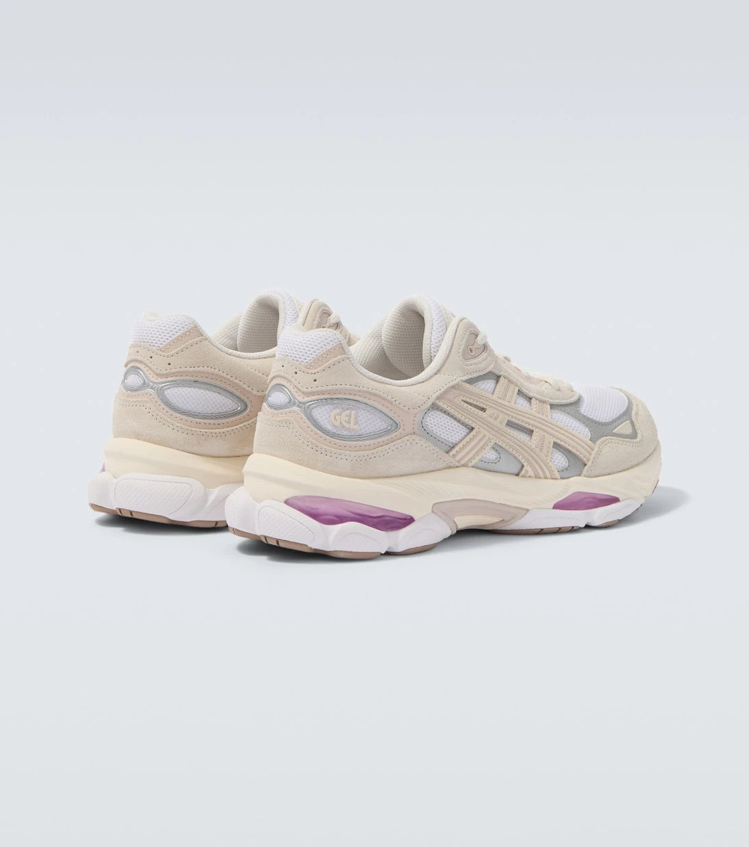 Asics - أحذية سنيكرز Gel-NYC 2.0 مزينة بالجلد المدبوغ