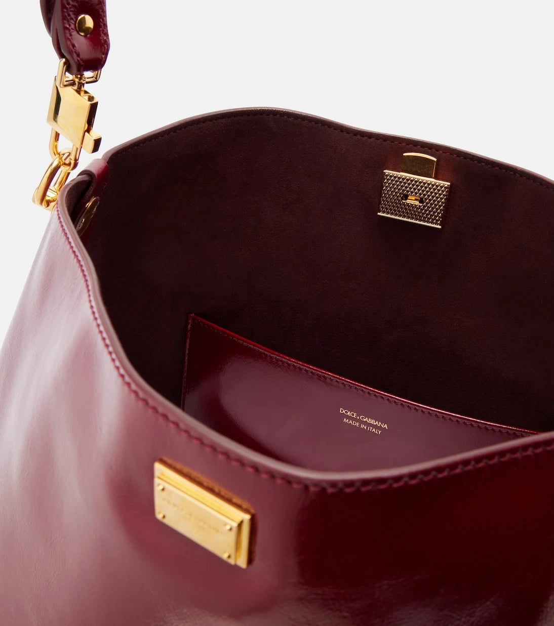 Dolce&Gabbana - Vittoria Large leather shoulder bag