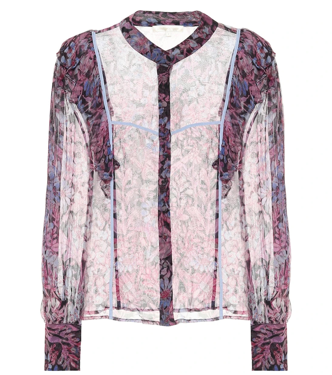 LoveShackFancy - Beatrix printed chiffon blouse