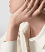Small White Gold Clash de Cartier Ring
