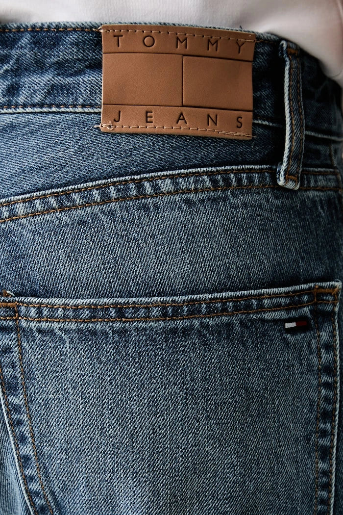 Tommy Jeans straight erkek jean pantolon