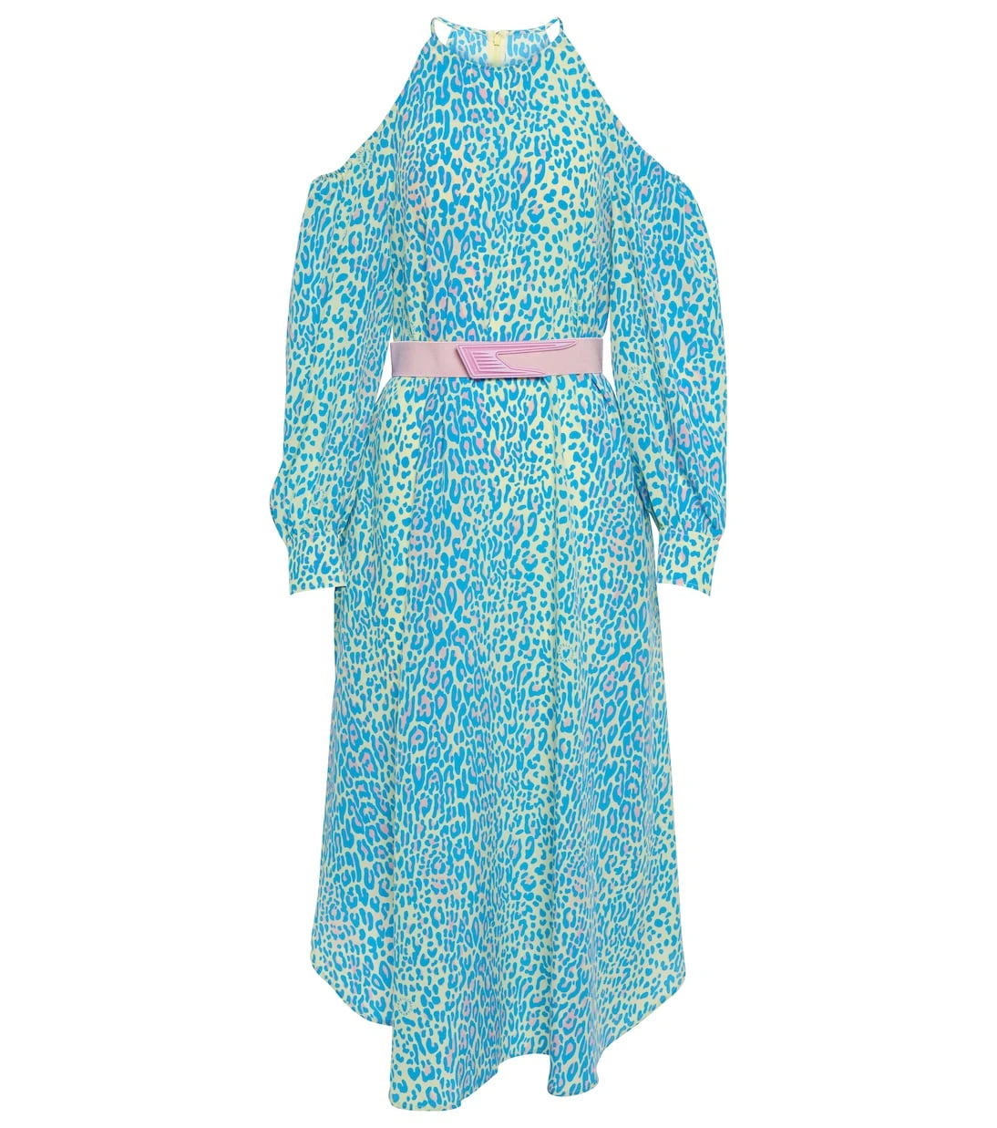 Stella McCartney - Animal-print silk midi dress
