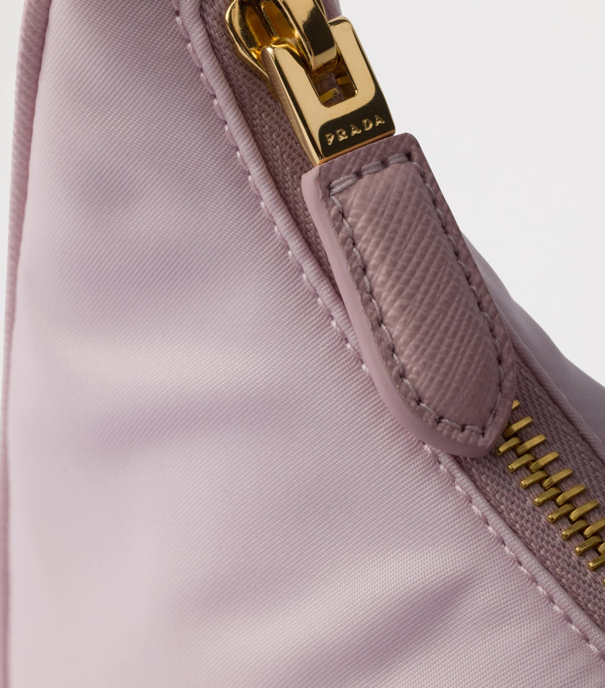 Prada Pink Mini Re-Nylon and Leather Re-Edition 2005 Shoulder Bag