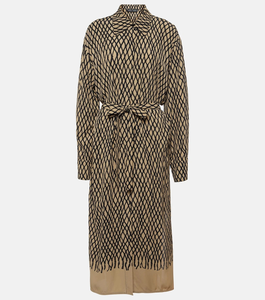 Proenza Schouler - Printed shirt dress