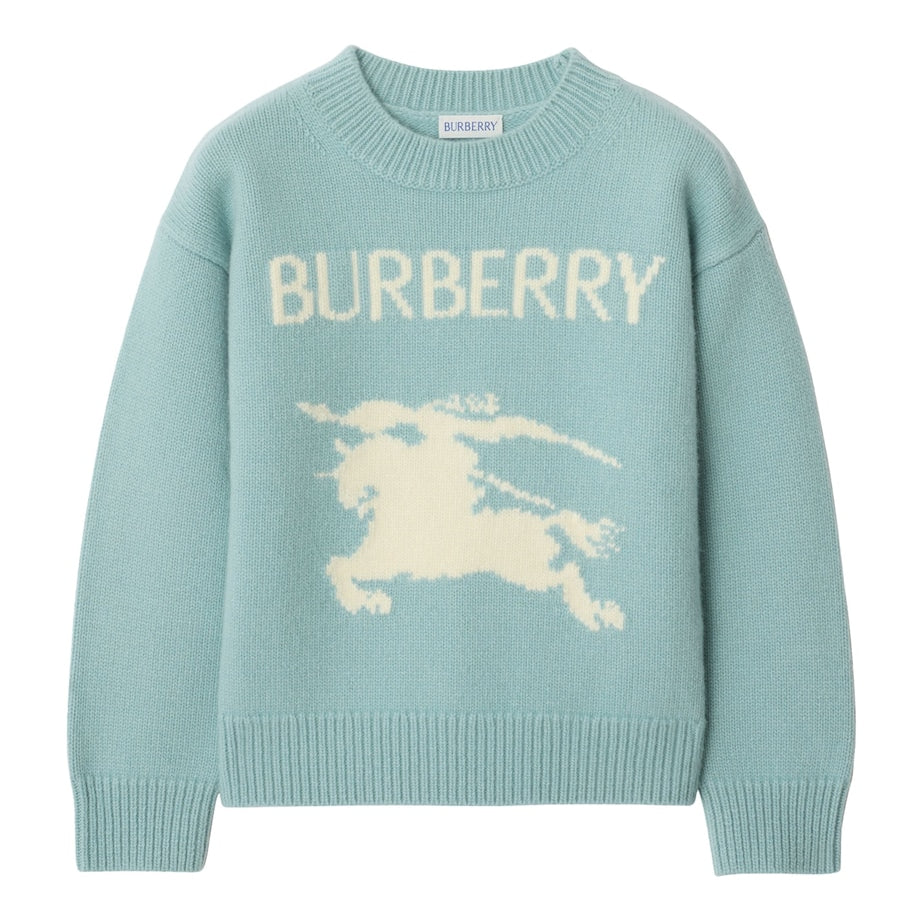 Burberry Kids Wool-Cashmere Knight Sweater (3-12 Years)