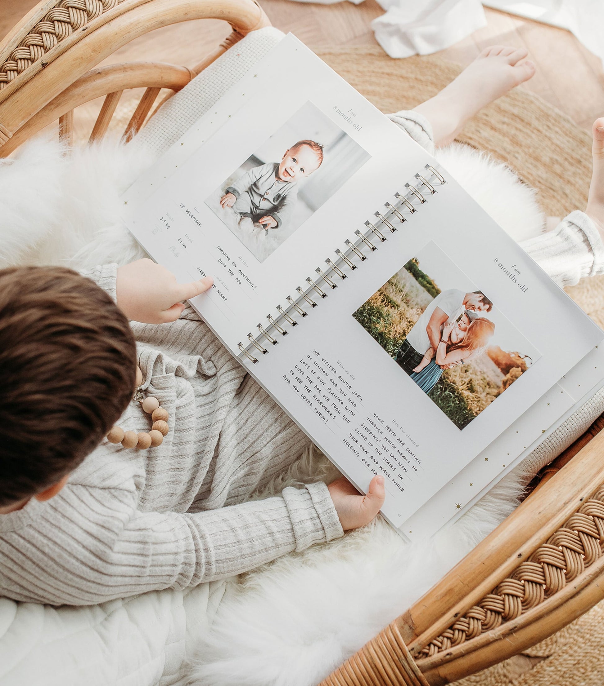 Safari Baby Memory Book