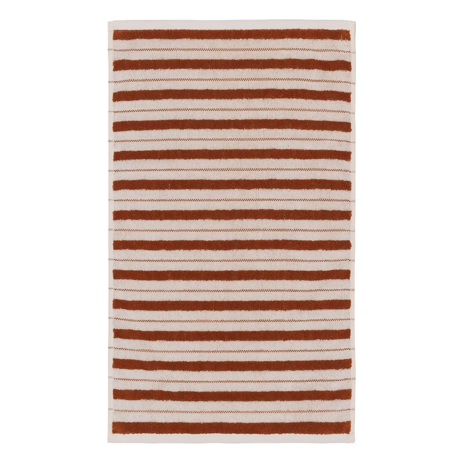 Baina - San Luis guest towel | Terracotta