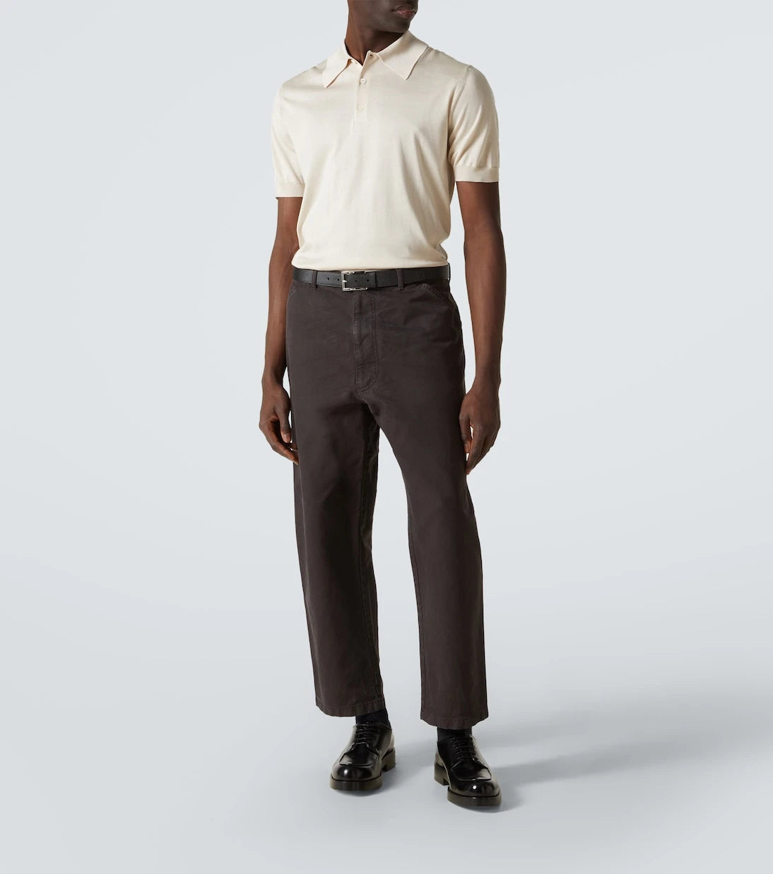 Prada - Silk polo shirt
