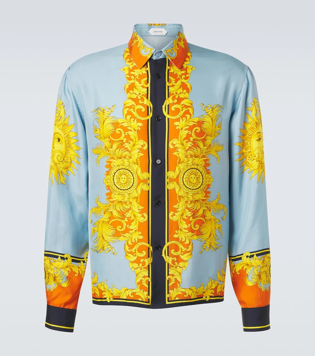 Versace - Printed silk shirt