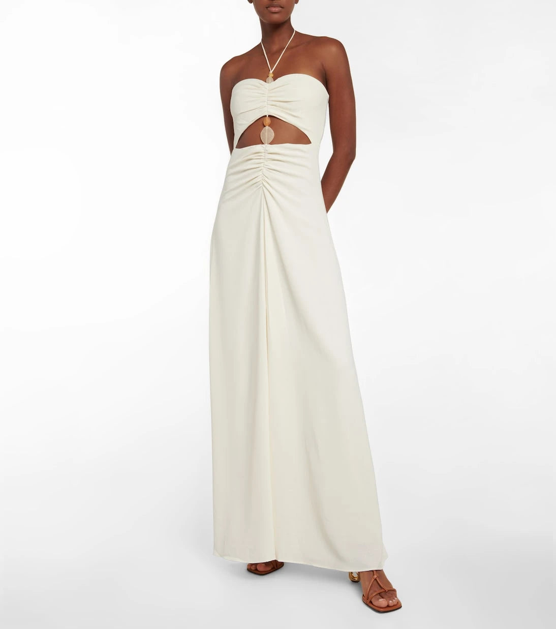 Simkhai - Wylda cutout halterneck maxi dress