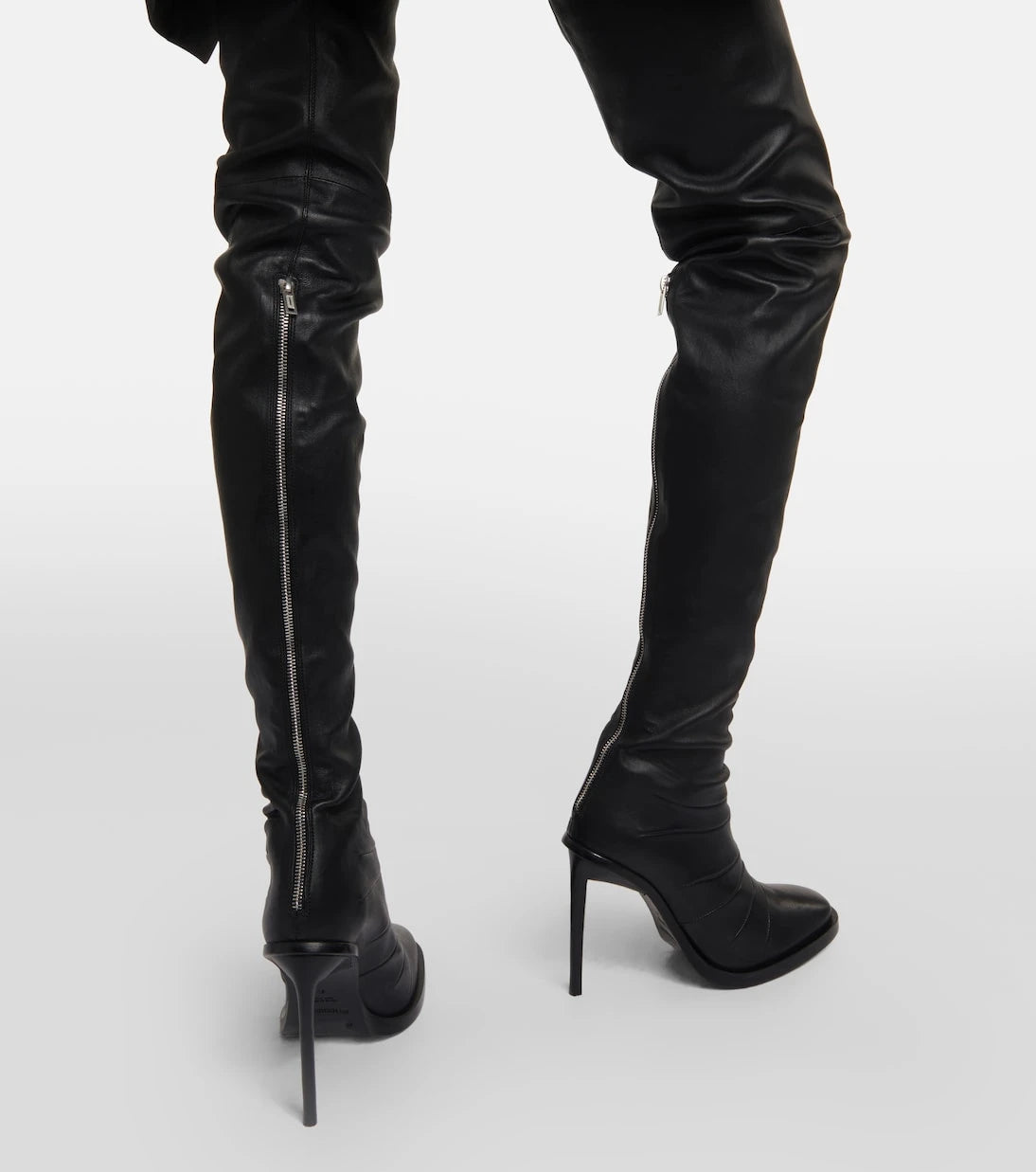 Ann Demeulemeester - Adna over-the-knee leather boots