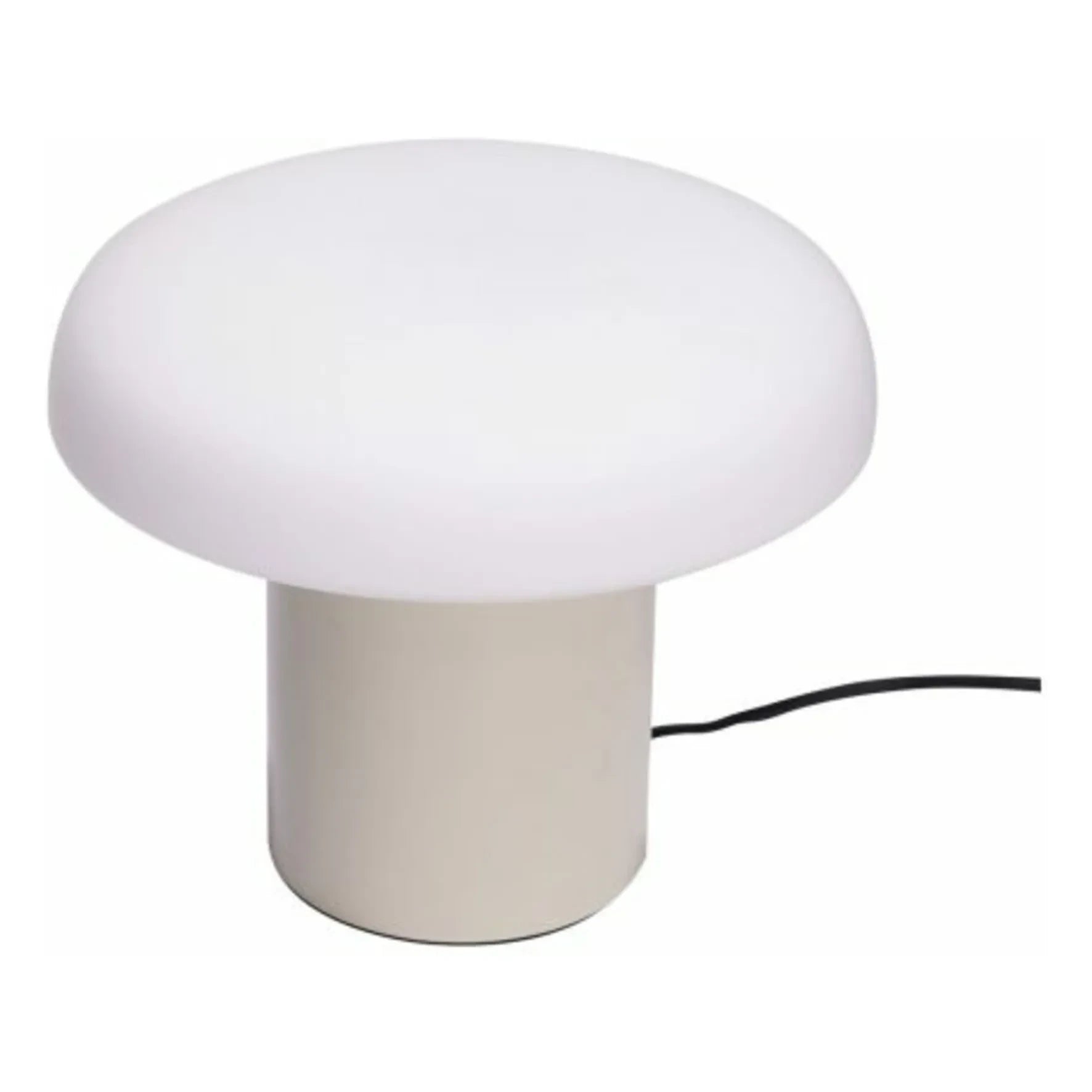 Hübsch - Atelier glass table lamp  | Sand