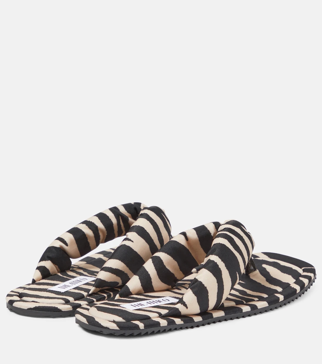 The Attico - İndie zebra desenli sandalet