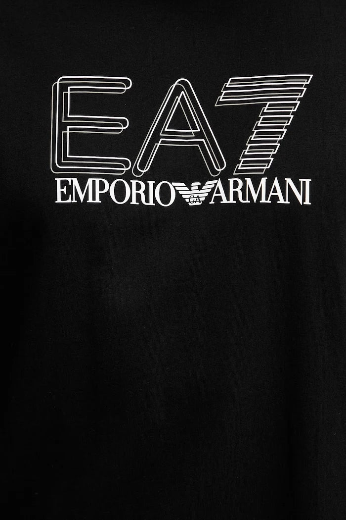 Памучна тениска EA7 Emporio Armani