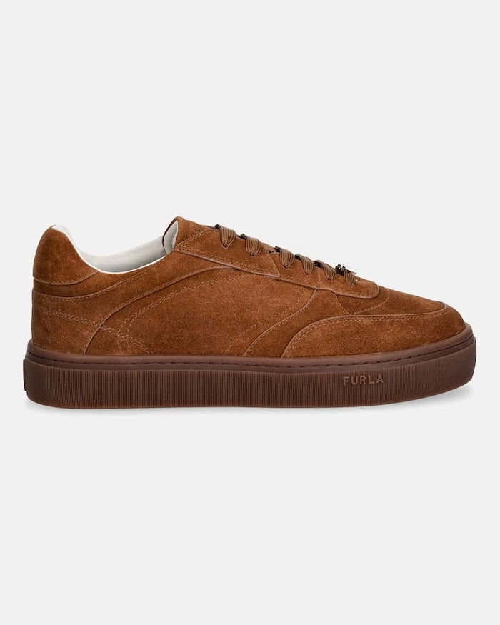 Furla Allegra Lace-Up kadın süet sneakers