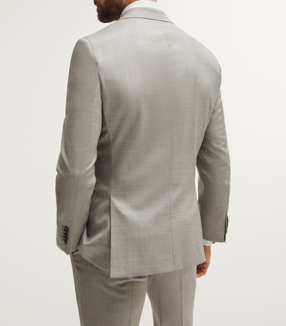 BOSS Virgin Wool Slim 2-Piece Suit