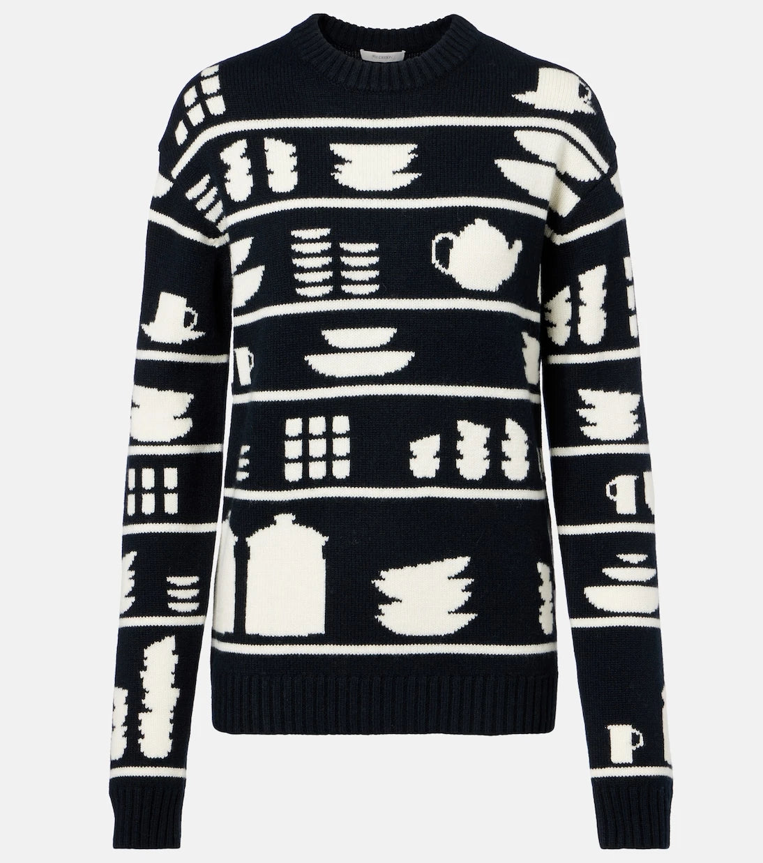 JW Anderson - Jacquard wool sweater