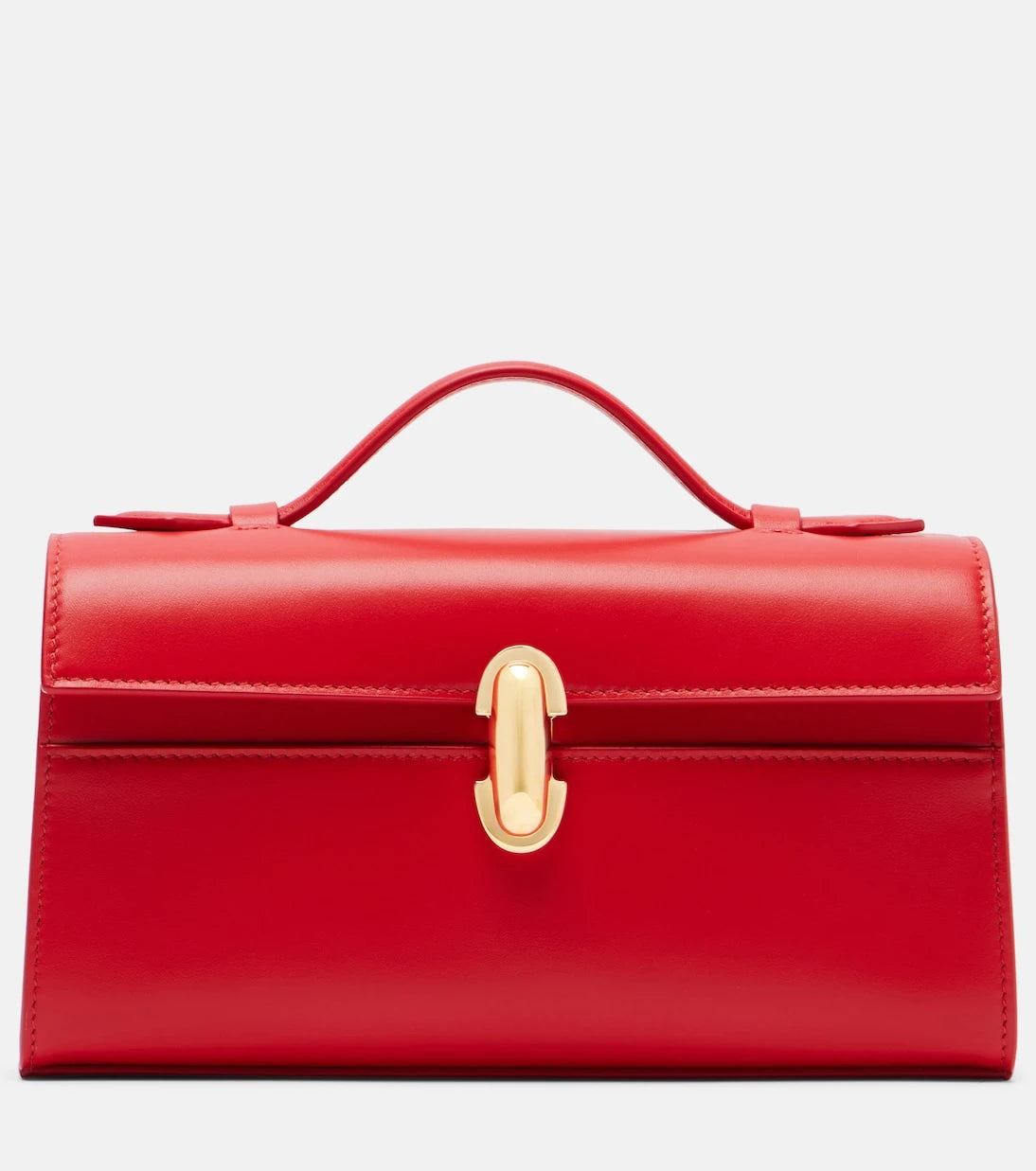 Savette - Symmetry leather top-handle bag