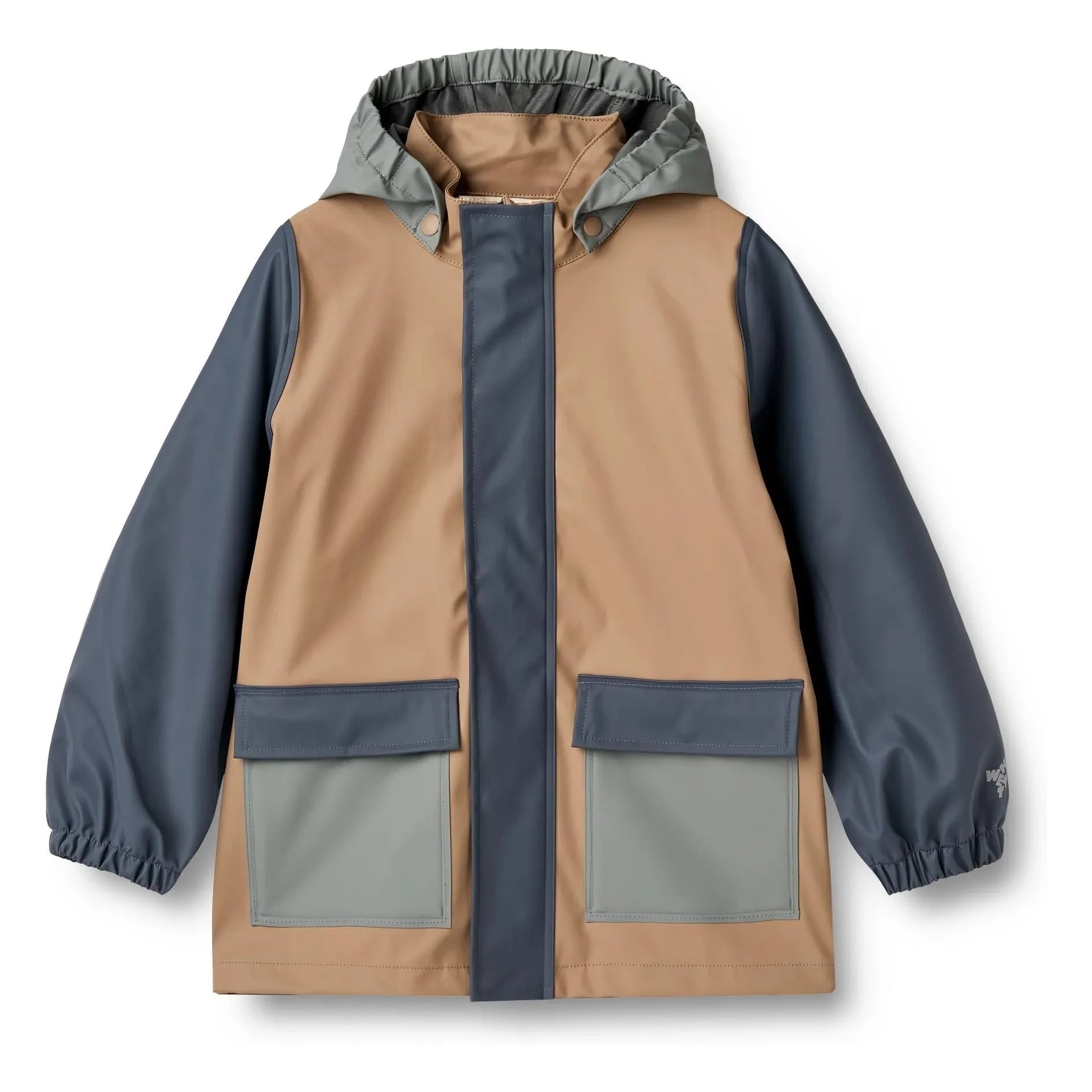 Wheat - Waxed Otu Recycled Fibers | Grey blue